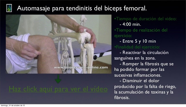 Biceps dolor femoral del